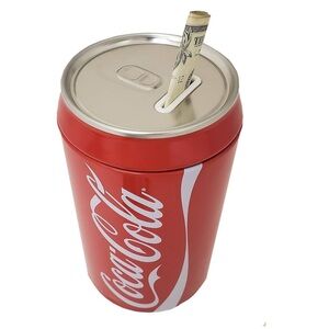 Coca-Cola Tin Coin Bank
